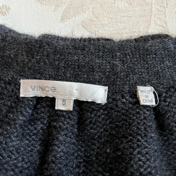 Vince Long Cashmere Snap Cardigan - Picture 5 of 6
